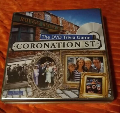 Coronation Street -  The DVD Trivia Game - Brand New & Sealed Gift - Image 1 of 2