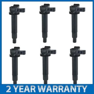 6PCS Ignition Coil For Toyota Tundra Sequoia 2001-2009 4.7L V8 90919-02249 UF230 - Picture 1 of 9