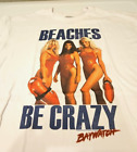 OFFICIAL BAYWATCH SHIRT BEACHES BE CRAZY PLAYBOY PAMELA ANDERSON MENS LARGE NEW