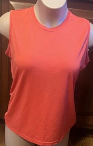 Apex women's sleeveless Tank top coral color size one X - Picture 1 of 2