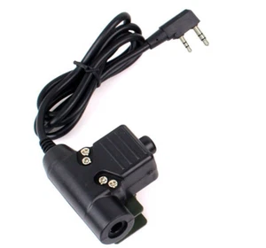 Adaptador militar Z-Tactical U94 PTT PTT Z113 para radio Kenwood TYT F8 BAOFENG 5R - Imagen 1 de 1