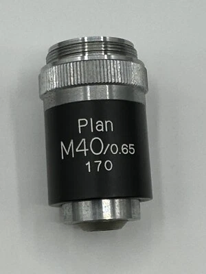 Lente objetivo Unitron Plan M40/0,65 170 (12207) Foto 1 de 4