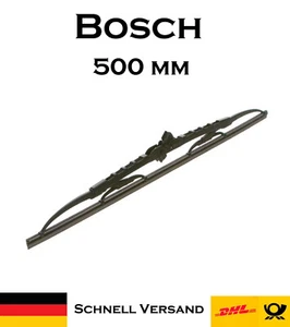 1x Bosch 500 mm Premium Qualität  Scheibenwischer für Frontscheibe - 3397001748 - Picture 1 of 3