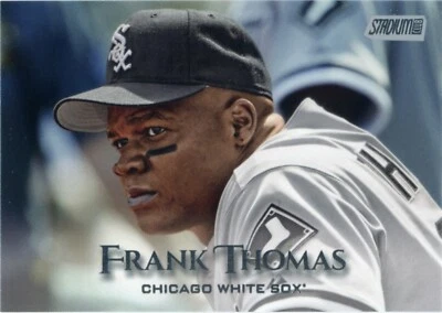 2019 Topps Stadium Club Frank Thomas Chicago White Sox #24 MLB CHI HOF - Image 1 of 2