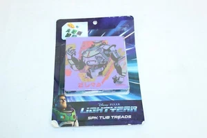 TUB SAFETY anti-slip Skid Buzz Lightyear 5 Pk. Tub Treads Disney Pixar Coasters - Picture 1 of 4