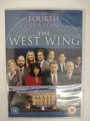 The West Wing Complete Fourth Season Martin Sheen 2009 DVD Top-quality - Image 1 of 4