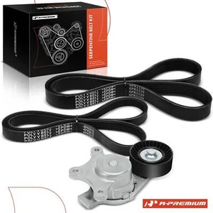 3x Serpentine Belt Drive Component Kit for Lincoln MKX 2012-2015 Ford Edge 11-14 - Picture 1 of 9