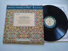 Telemann HM-17 SD Suite A Minor Flute Strings Baker 1972 - LP 12 " vinyl VG/VG