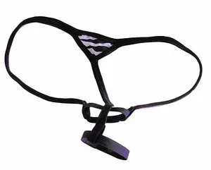 Men's G String Thong SPIDER ENHANCER Double Ring ZEBRA made USA 1 day ship - Picture 1 of 2
