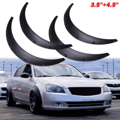 Protector de cejas de rueda arcos duraderos para guardabarros para Nissan Altima 3,5"+4,5" Foto 1 de 4