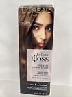 Rich Brunette L'oreal Le Color Gloss 1 Step Toning Gloss Deeply Conditions