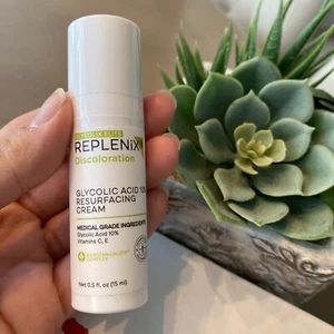 Replenix Discoloration Glycolic Acid 10% Resurfacing Cream, 0.5 oz - Picture 1 of 3
