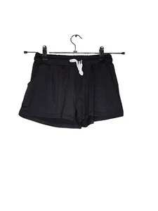 Real Essentials Girls Dry Fit Elastic Waist Shorts in Black Size M - Picture 1 of 5