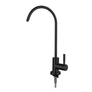 Black SUS 304 Stainless Steel Tap RO Drinking Water Filter Faucet WELS - Picture 1 of 18