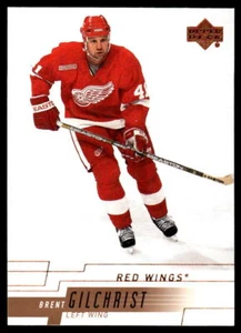 2000-01 Upper Deck #295 Brent Gilchrist Detroit Red Wings Hockey Card - Picture 1 of 2