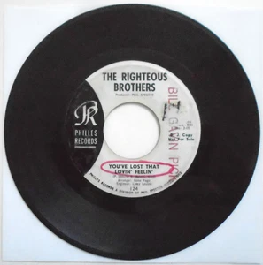 1964 The Righteous Brothers You've Lost That Lovin' Feelin' D.J. Kopie Rechnung Gavin - Bild 1 von 2
