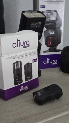 Conjunto de gatilho de flash sem fio Altura para Nikon na caixa. Usado 2 vezes! - Imagem 1 de 4