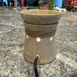 Scentsy "Hatteras" mittelgroßer Stövchen mit Knolle ohne Karton getestet #14 - Bild 1 von 8