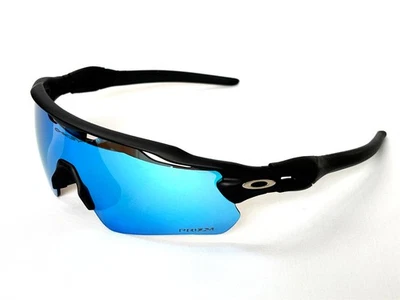 Gafas de sol Oakley Radar EV Patn marco negro azul espejo lente Prizm OO9208-30 Foto 1 de 4