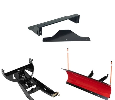 Красный 72» Pro лезвие UTV снегоочиститель набор для Hisun Motors Corp США HS500 2014-2022 - Изображение 1 из 4