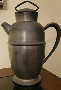 Vintage Winthrop Pewter Cocktail Shaker 10" Tall - Picture 1 of 10