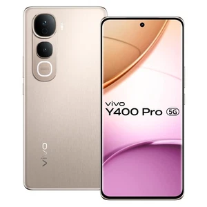 Vivo Y400 Pro 5G (Fest Gold, 128 GB 8GB RAM)Dimensity 7300 Processor - Picture 1 of 8