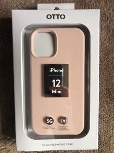 iphone 12 mini case pink silicone - Picture 1 of 1