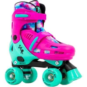 SFR Hurricane IV Adjustable Quad Roller Skates Tie Dye - Picture 1 of 6