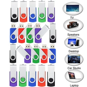 LOT 2GB 4GB 8G 16G 32G 64G USB Flash Drive Folding Memory Stick Pen Drives - Picture 1 of 22