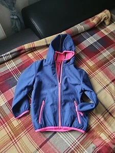 Softshelljacke Gr. 104 Mädchen dunkelblau - Bild 1 von 1