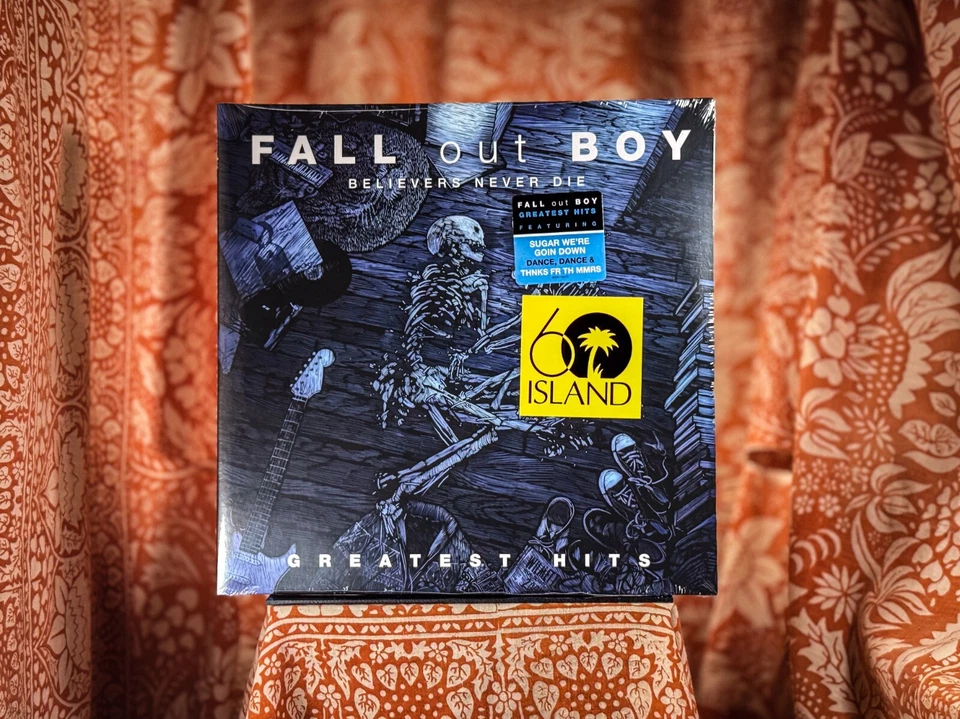SEALED Fall Out Boy Believers Never Die Vol 1 vinyl 2LP volume greatest hits - Image 1 of 3