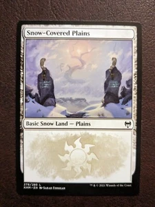Snow-covered Plains - Magic The Gathering MTG Collectible Card game - Picture 1 of 2