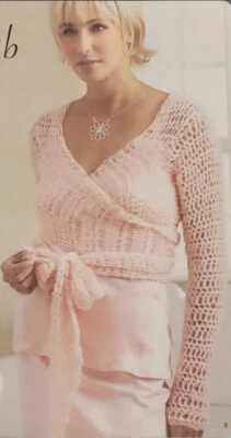 HILO MEZCLA MOHAIR “Hint Of Rose” Patons “Lacette” Una madeja de 1,75 OZ descontinuada Foto 1 de 4