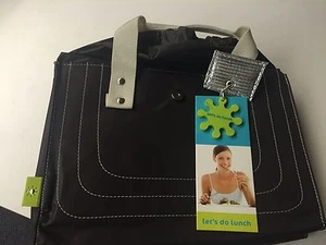 Moda Aislado Reutilizable Almuerzo/Caja ""Bolsa Marrón"" 11X8X5 - Imagen 1 de 3