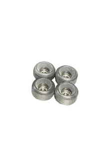 Tastiera professionale skateboard 65D cuscinetto ruote uretano nero - Foto 1 di 3