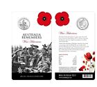 2011 20C AUSTRALIA REMEMEBERS - WAR HISTORIANS UNC COIN IN CARD
