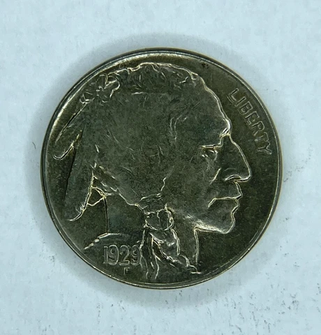 1929 S Buffalo Nickel AU - BU Cover