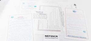 NEF New England Firearms Instruction Manual SB2 Combo Handi Gun Rfl 2001 - Picture 1 of 6