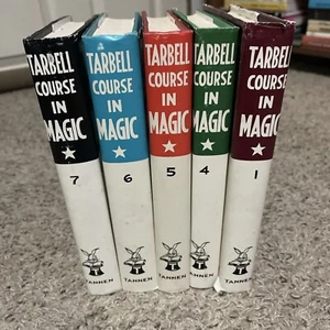 TARBELL COURSE IN MAGIC unvollständiges Set Vol. 1,4,5,6,7 Buchtrick Zauberer lernen - Bild 1 von 24