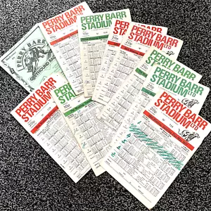 More details for 10 perry barr greyhound racecards mostly mid 70&#039;s incl many top class open races