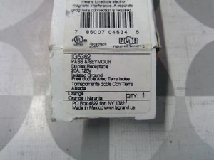 Pass & Seymour / Legrand IG5362 20A 125V Isolated Ground Duplex *Free Shipping* - Picture 1 of 2