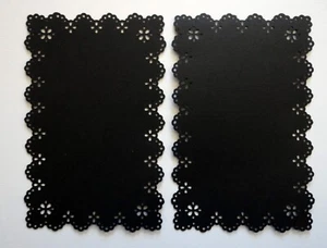 Card Toppers-Classic Black-Pkt 5 - Picture 1 of 2