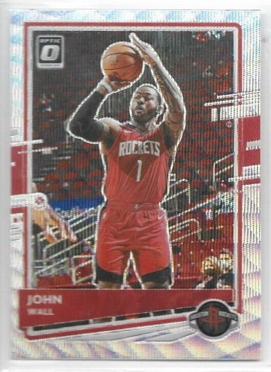 John Wall Houston Rockets 2020-21 Donruss Optic Wave Prizm #53 — 第 1/1 张图片