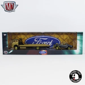 M2 Machines Auto Haulers 1990 Ford C 8000 & 96 Mustang Gasser - R87 25-13 Chase - Bild 1 von 8