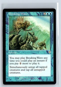 Breaking Wave Invasion Rare – MTG Magic the Gathering Card - Picture 1 of 5