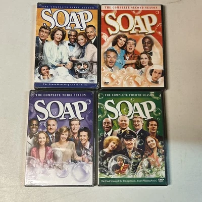 SOAP - The Complete Series Seasons 1-4 On DVD - 12 Discs- New- Sealed — 第 1/2 张图片
