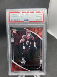 Joe Burrow 2020 Panini Absolute Rookie RC 158 PSA 10 GEM MINT Bengals 33g - Picture 1 of 2