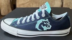 Women’s Converse All Stars Dallas Mavericks Blue Sneakers Sz 7 Men’s 5 NEW - Picture 1 of 9