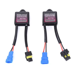 2Pcs C6 canbus HID xenon Kit warning canceller Anti flicker decoder device BF - Picture 1 of 11
