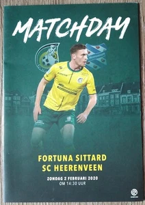Programm Niederlande 2019/20 Fortuna Sittard - SC Heerenveen - Picture 1 of 1